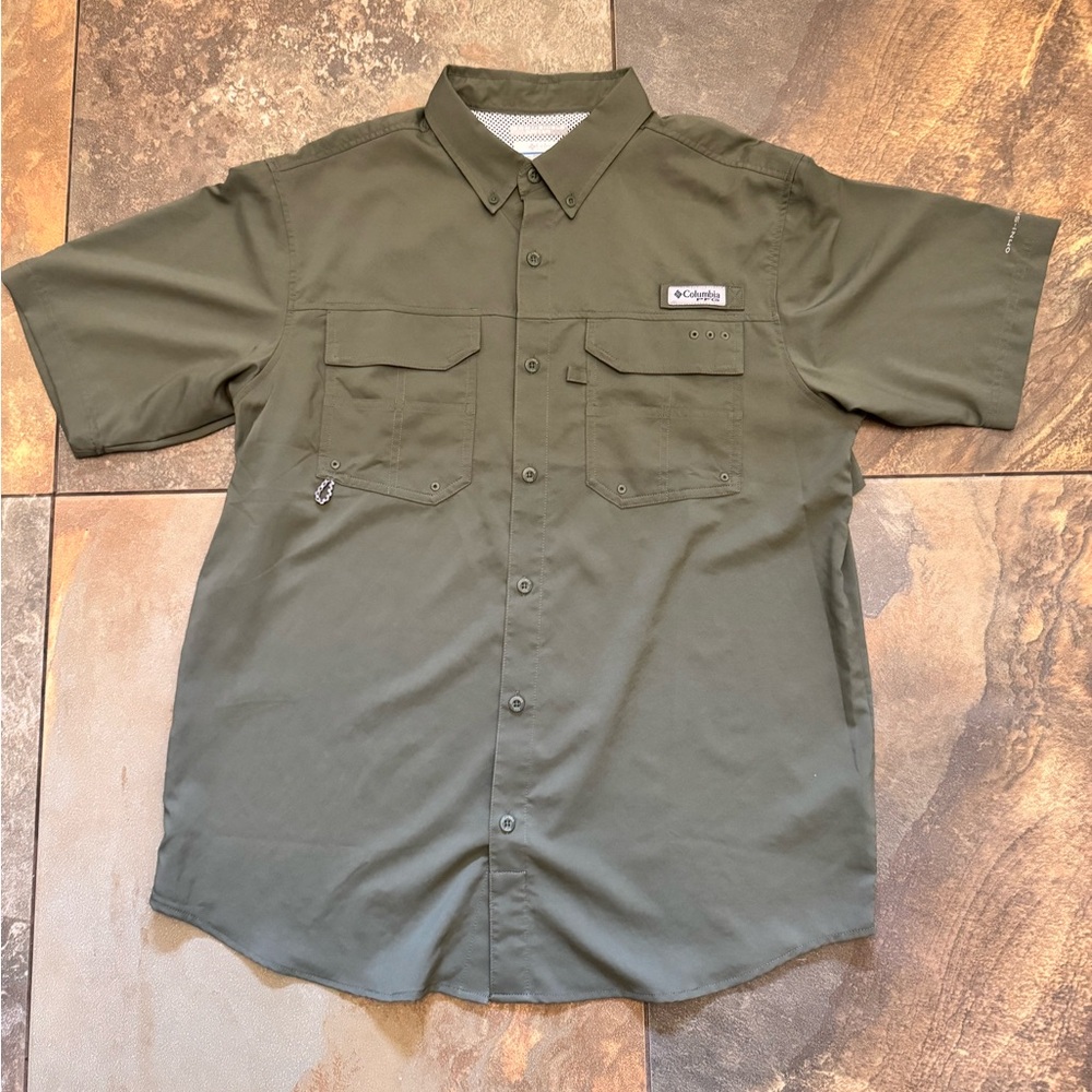 Columbia PFG Button Down Shirt